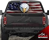 XPLORE OFFROAD – American Flag Heckscheibenaufkleber für LKW & SUV