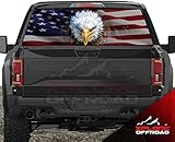 XPLORE OFFROAD – American Flag Heckscheibenaufkleber für LKW & SUV