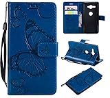 Hülle für Sony [Xperia XZ2 Compact] Hülle Handyhülle [Standfunktion] [Kartenfach] [Magnetverschluss] Schutzhülle lederhülle klapphülle für Xperia XZ2 Compact - DEKT042327 B