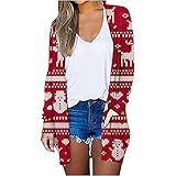 MOKBAY Weihnachts-Windjacke Pullover Langer Oversized-Mantel Für Damen Cape-Stil Für Europäische Und Amerikanische Damen Sweatshirt Oversized Hoodie Damen Hoodie Teenager Pullover D