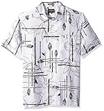 Quiksilver Herren Paddle Out Woven TOP Button Down Hemd, weiß, XXX-Larg