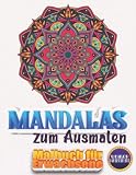 Mandalas zum Ausmalen. Malbuch für Erwachsene: 50 wunderschöne & einzigartige Zeichnungen auf weißem Hintergrund. Heft für Entspannung, Unterhaltung und Erholung. Für Frauen und M
