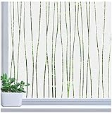 3D dekorative Sichtschutzfolie, Wärmeschutz Beschattung Milchglasaufkleber, geeignet für Badezimmer, Büros, Geschäfte O 40x300