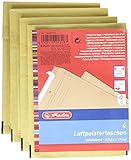 Herlitz Luftpolstertasche A/1, PE-Innenfolie, 4-er Packung, eingeschweiß