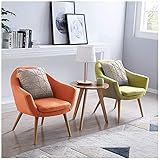 WANGQW Esstisch Set für Küche oder Hoteldekor, Massivholz-Tische und Stühle Büro-Rezeption Sessel 50 cm Runder Tisch Schlafzimmer Terrasse Freizeit Tisch Hotel Schönheitssalonbibliothek