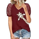 kuschelig Pullunder t-Shirt Dragonball t Shirt XXL Weihnachts Krawatte Totenkopf Pullover Herren oodies yk2 Tops Bolero weiß sexy blusen t-Shirt platzset Tik tok sc Freiburg(S,A2-Rot)