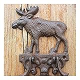 SENWEI Retro Vintage Gusseisen Türklopfer Knauf Roheisen Schiebetürklopfer Rustikale Cottage Türklopfer Knauf Hof Manor 1226