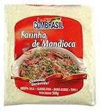 Maniokmehl roh, Beutel 500g - Farinha de Mandioca Branca COMBRASIL