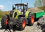 RC Traktor CLAAS Axion 870 + Anhänger in XL Länge 72cm Ferng