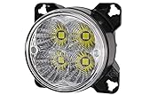 HELLA 1G0 996 263-511 LED-Arbeitsscheinwerfer - Modul 90i - 12/24V - Einbau - weitreichende Ausleuchtung - Stecker: DEUTSCH Steck