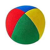 Jonglierball: HENRYS Beanbag Superior 62mm, Vierfarbig