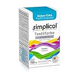 simplicol Textilfarbe expert Südsee-Türkis 1711: Farbe für kreatives, einfaches Färben in der W