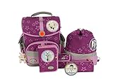 School-Mood 7-teiliges Schulranzenset Timeless M.B.in verschiedenen Designs (Olivia)