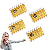 FAVENGO 4 Stück Kolophonium Geige Colophonium mit Plastischer Schachtel Verpackung Staubfreies Saitenkolophonium für Instrument Violine Viola Cello Violoncello Bass Fiddle Bow Braun Kolop