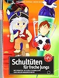 Schultüten für freche Jungs: Mit Piraten, Rittern, Fußb