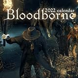 BIoodborne Calendar 2022: GAME 2022 CALENDAR: January 2022 - December 2022 OFFICIAL Squared Monthly Calendar, 12 Months | BONUS 4 Months 2021