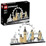 LEGO 21034 Architecture London Skyline-Modellbausatz, Bauset mit London Eye, Big Ben, Tower Bridge, Haus- und Büro-Deko, Geschenkidee für S