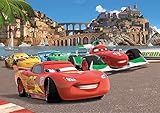 AG Design FTD 2221 Cars Disney, Papier Fototapete - 360x254 cm - 4 teile, Papier, multicolor, 0,1 x 360 x 254