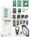 TL866II Plus USB Programmer 13 Adapter Socket SOP8 Clip 1.8V nand Flash 24 93 25 mcu Bios EPROM AVR ep