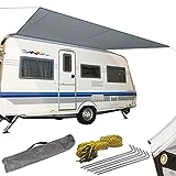 Bo-Camp Caravan Markise Wohnwagen Sonnensegel Wohnmobil Vordach Camping Bus 2,4 x 3,5