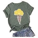 Bedrucktes lockeres Rundhals-Kurzarm-T-Shirt für Damen 480 Kleider Sunflower cam_Bonnie Anti-Cellulite Kompressionshose Laufhose Fitnesshose halbkragen Totenkopf-Strass-Motiv Bag