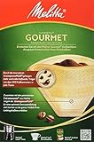 Melitta Gourmet Filtertüten, AromaporenPlus, Naturbraun 4er pack (4 x 80 Stück)