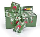 RSonic - TruWare Zigarettenfilter Nikotinfilter Zigarettenspitzen Filteraufsatz 24 x 25 600 Mikrofilter + 120 Adap