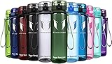 Super Sparrow Trinkflasche - Tritan Wasserflasche - 750ml - BPA-frei - Ideale Sportflasche - Sport, Wasser, Fahrrad, Fitness, Uni, Outdoor - Leicht, Nachhaltig (Glossy-Salbei)