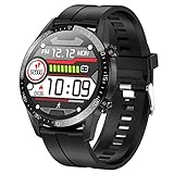 Smart Watch 1,3 Zoll Herren Bluetooth Anruf EKG Smart Watch Wasserdicht Blutdruck Smartwatch Intellig