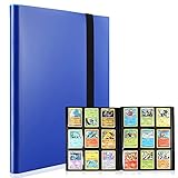 9 Pocket Sammelalbum Sammelkarten Album Sammelmappe Karten Sammelkartenalbum Kartenalbum,Sammelkartenalben mit 360 Kartenkapazität, Kartenhalter für Pokemon, YuGiOh usw