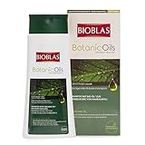 Bioblas Botanic Oils, Lorbeer Shampoo mit Bio-Öl, dermatologisch getestet, Anti Haarausfall Shampoo für Frauen & Männer für fettiges Haar, beschleunigt das Haarwachstum & mindert Haarverlust, 360
