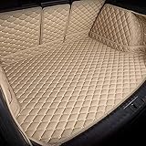 Auto Kofferraummatte Kofferraumwanne FüR Hyundai IX35 2010-2017, Leder Voll Umgeben Kofferraumschutzmatte - Rear Trunk Boot Mats Interieur ZubehöR