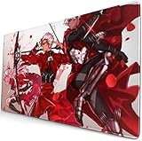 LFLLFLLFL XXL Mousepad， Gaming Mauspad Archer Fate Stay Night Archer Fatestaynight wasserdichte Optimale Gleitfläche Anti Rutsch Gaming Matte Verbessert Präzision und Geschwindigkeit 800X300X3