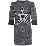 BEZLIT Mädchen Pullover Kleid Wende-Pailletten Pulli Sweatshirt 21558 Anthrazit 128