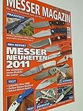 Messer Magazin Nr. 3 / 2011 Test: Columbia River NIRK, Gerber Octane Multitool, Schanz African Hunter ; Zeitschrift 4195012305505