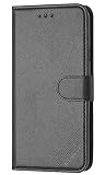 kazineer Galaxy S4 Hülle, Leder Tasche Handyhülle für Samsung Galaxy S4 Schutzhülle Brieftasche Etui Flip Case - Schw