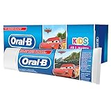 Oral-B Kids Disney Cars Zahncreme, Ab 3 Jahren, Milder Geschmack, 75