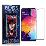 Conber Panzerglasfolie für Samsung Galaxy A50, [1 Stück] 9H gehärtes Glas, Blasenfrei, Kratzfest, Hülle Freundllich Hochwertiger Panzerglas Schutzfolie für Samsung Galaxy A50