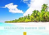 Faszination Karibik Premium Kalender 2022 DIN A3 Wandkalender Strand Meer Küste Palmen Karibik Malediven Seychellen Kuba Dominikanische Republik