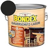 Bondex Dauerschutz-Lasur Ebenholz 2,50 l - 329932