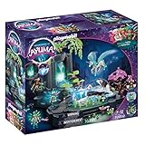 PLAYMOBIL Adventures of Ayuma 70800 Magische Energiequelle, Zum Bespielen mit Wasser, Mit Licht- und Nebelfunktion, Ab 7 J