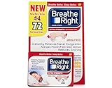 Breathe Right Nasal Strips Tan Strips 72 Strip