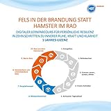 Online Trainingsparcours: Sylvia K. Wellensiek: Fels in der Brandung statt Hamster im Rad, 1-Jahres-L