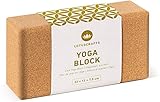 Lotuscrafts Yogablock Kork Supra Grip - ökologisch hergestellt - Yogaklotz aus Naturkork - Korkblock für Yoga und Pilates - Yoga Block für Anfänger und Fortg