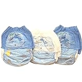 Schwimmwindel Schwimmhöschen Badewindeln Baby Einweg Schwimmwindeln Junge Mädchen HilKeys12-48 Stück (XL (11-16kg), 24 Stück)