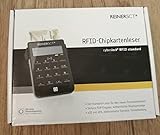 ReinerSCT RFID Personalausweislesegerät Ausweislesegerät Chip Karten Personalausweis Ausweis Lesegerät für Digitale Verifikation / Onlinebanking Chip