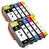 ESMOnline 10 kompatible XL Druckerpatronen (5 Farben) als Ersatz für Epson 26 26XL (T2601/T261x und T2621/T263x) zu Epson Expression Premium XP 820 810 800 720 710 700 625 620 615 610 605 600 520 510