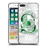 Head Case Designs Offiziell Zugelassen Harry Potter Slytherin Aguamenti Deathly Hallows IX Schwarze Soft Gel Handyhülle Hülle Huelle kompatibel mit Apple iPhone 7 Plus/iPhone 8