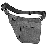 Sling Bag Brusttaschen Herren Und Damen, Schultertasche Mit Großer Kapazität Leichte Leicht Und Einfach Zu Tragen Brusttasche Multi-Pocket-Rucksack