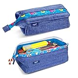 ZIPIT Lenny Federmäppchen, Etui, Jeans,20